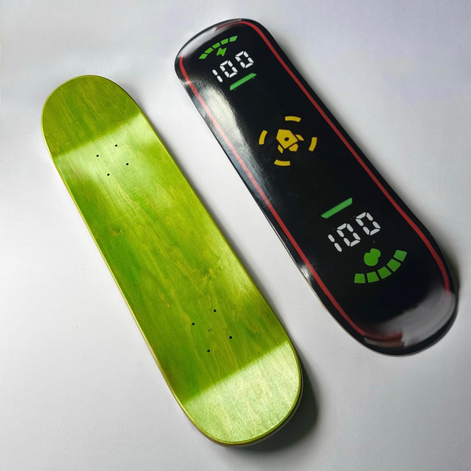 GEEK BOARD SKATE DECK (RED)