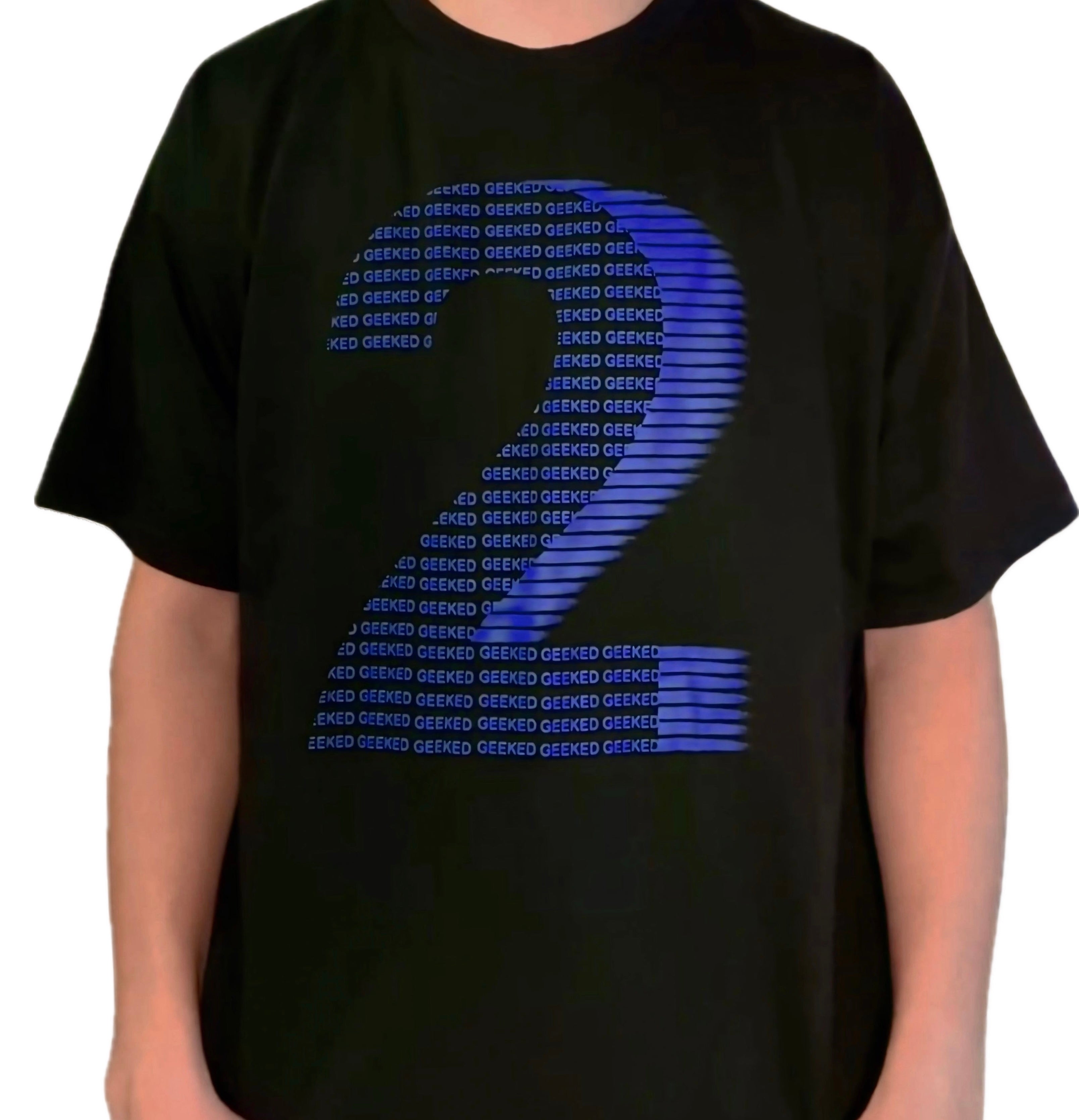 TOO GEEKED SHIRT (BLUE)