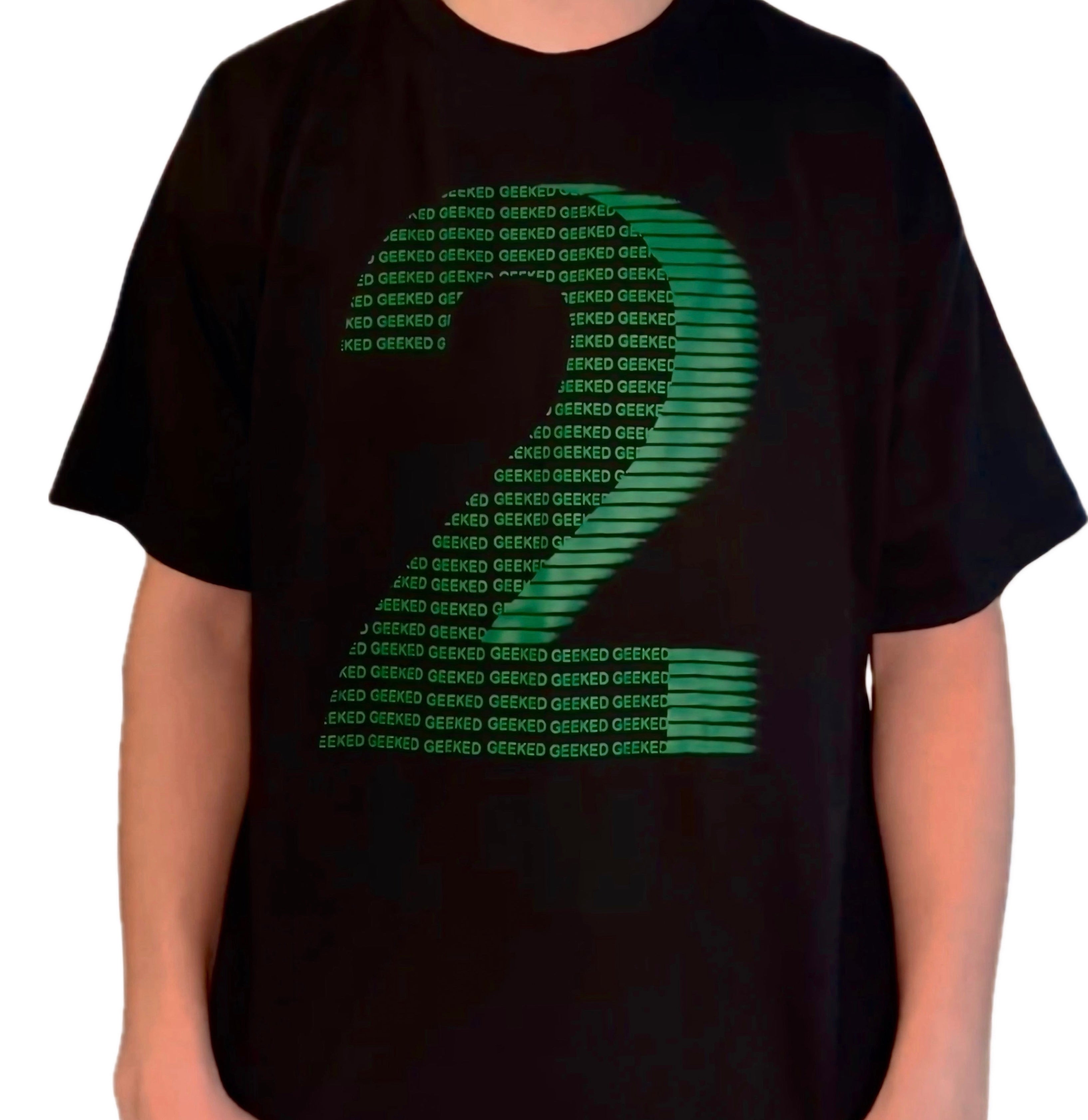 TOO GEEKED SHIRT (GREEN)