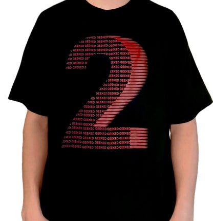 TOO GEEKED SHIRT (RED)