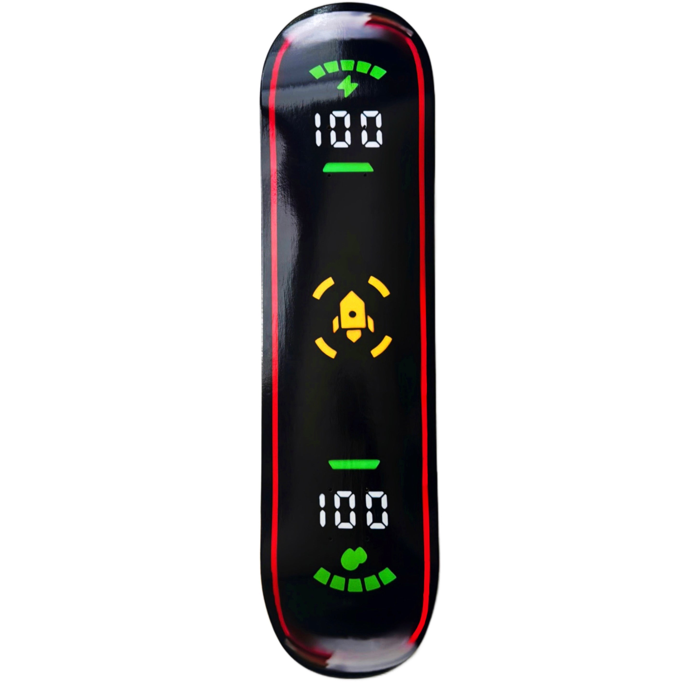 GEEK BOARD SKATE DECK (RED)